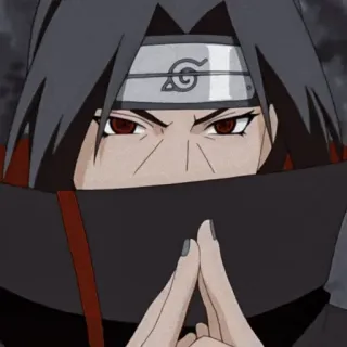 🤞 8c257b4f Itachi Uchiha Naruto Итачи, Наруто, Аниме, Манга, Ниндзя, Учиха telegram sticker