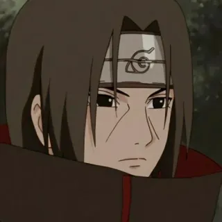 😒 9b7d8458 Itachi Naruto Аниме, Наруто, Итачи, Ниндзя, Манга, Учиха telegram sticker