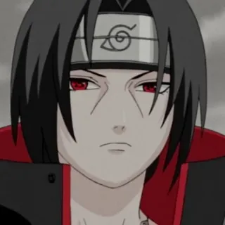 😐 f88ec5ef Itachi Naruto Аниме, Учиха, Итачи, Наруто, Мангекё Шаринган telegram sticker
