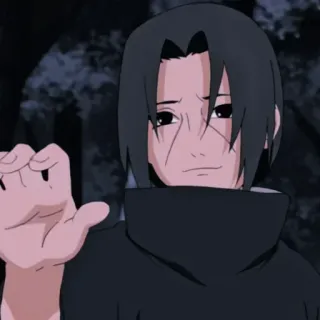 🎴 debe7c36 Itachi Naruto anime, naruto, itachi, uchiha, manga, ninja telegram sticker