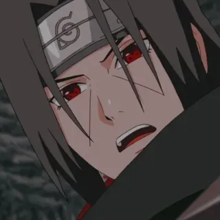 🎼 6ba32d10 Itachi Uchiha Naruto Itachi, Uchiha, Naruto, Anime, Manga, Personaje whatsapp sticker