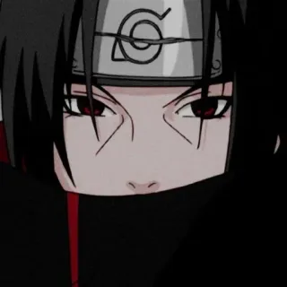 🎼 964b2fdf Itachi Uchiha Naruto itachi, uchiha, naruto, anime, manga, ninja, shonen whatsapp sticker