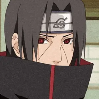 🎼 b9d9c3d4 Itachi Uchiha Naruto Anime, Ninja, Manga, Uchiha, Itachi whatsapp sticker