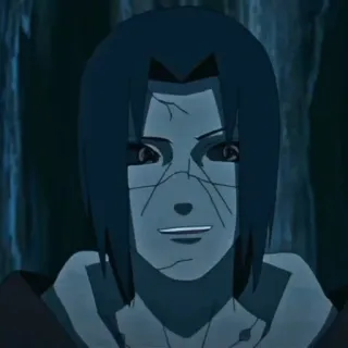 🗡️ 1bec3074 Itachi Naruto 애니메이션, 나루토, 이타치, 만화, 우치하, 닌자, 사륜안 telegram sticker