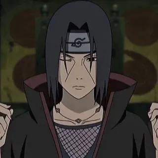 ⚔️ 45bc83c4 Itachi Naruto 애니메이션, 이타치 우치하, 나루토, 우치하 일족, 닌자, 만화 telegram sticker