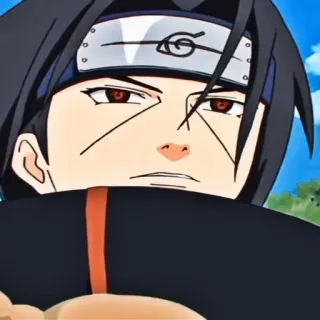 ⚔️ 5509d4ca Itachi Naruto 애니메이션, 나루토, 이타치, 우치하, 사륜안, 만화경사륜안, 닌자 telegram sticker