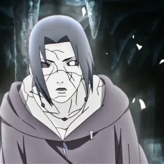 ⚔️ 8e6dfe93 Itachi Naruto 애니메이션, 만화, 닌자, 우치하, 이타치, 나루토, 사륜안 telegram sticker