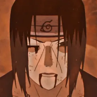 ⚔️ e35f8616 Itachi Naruto 애니메이션, 이타치 우치하, 나루토, 만화, 캐릭터 telegram sticker