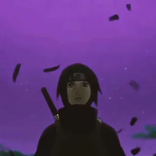 🗡️ e9684ebb Itachi Naruto 애니메이션, 만화, 닌자, 우치하, 우치하 이타치, 나루토 telegram sticker