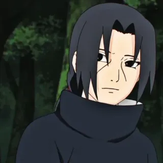 🗡️ ef78eeeb Itachi Uchiha Naruto 이타치, 나루토, 애니메이션, 우치하, 만화, 캐릭터 telegram sticker