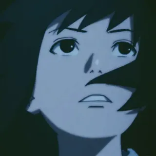 🎴 85430ed6 anime, portrait, boy, person, dark hair whatsapp sticker