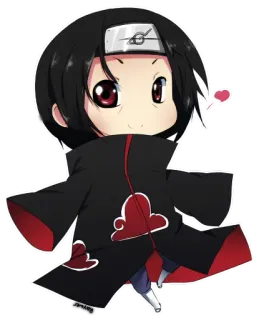 ☺️ 097efa42 Itachi Uchiha Naruto Anime, Ninja, Mangá, Akatsuki, Uchiha whatsapp sticker