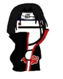 😐 13aaeab7 Itachi Naruto Anime, Ninja, Mangá, Uchiha whatsapp sticker