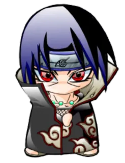 😠 5d64eeb9 Itachi Uchiha Naruto Anime, Mangá, Ninja, Uchiha, Itachi whatsapp sticker