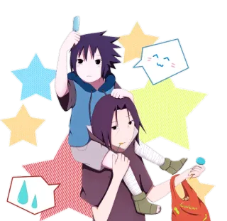 itachi uchiha .saku telegram stickers