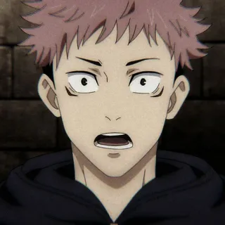 ✨ 7fc0b11e Yuji Itadori Jujutsu Kaisen Anime, Manga, Personage, Jongen, Roze haar, Jujutsu Kaisen, Yuji Itadori telegram sticker