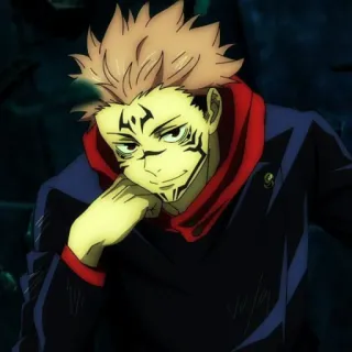 😉 3354daff Ryomen Sukuna Jujutsu Kaisen 动漫, 两面宿傩, 咒术回战, 咒灵 telegram sticker