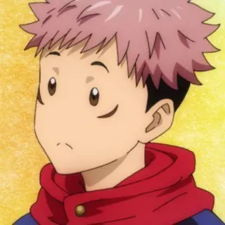😧 abdb5dbf Yuji Itadori Jujutsu Kaisen 动漫, 咒术回战, 虎杖悠仁, 漫画, 角色, 卡通 telegram sticker