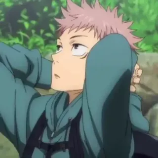 Itadori @ScarletSun whatsapp stickers