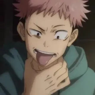 🍃 3488db4d anime, personage, gezicht, uitdrukking, tong, sullig, grappig telegram sticker