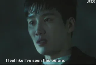 🤔 3cf95db4 I feel like I've seen this before. telegram sticker