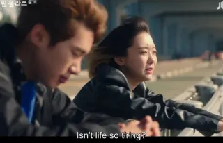 😔 8caafe4f Isn't life so tiring? người, buồn, cảm xúc, cuộc sống telegram sticker