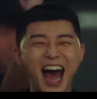 🤣 60c50d0d hombre, risa, cara, expresión, feliz, retrato telegram sticker