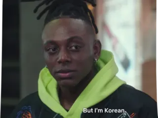 🤭 6af8a24a But I'm Korean. telegram sticker