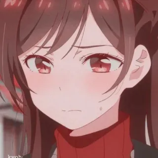 😳 4964daa9 kyoh: Anime, Mädchen, süß, traurig telegram sticker