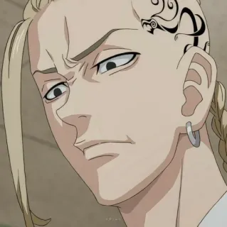 😤 86cec01a Draken Tokyo Revengers Anime, Tattoo, Figur, Porträt, Cartoon, Manga telegram sticker