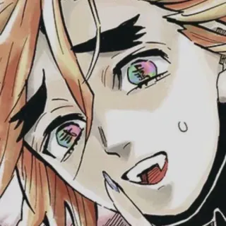 🍁 22e8b1a5 Douma Demon Slayer 动漫, 鬼灭之刃, 童磨, 漫画, 角色 telegram sticker