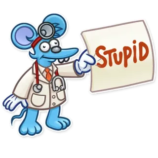 The Itchy & Scratchy telegram stickers