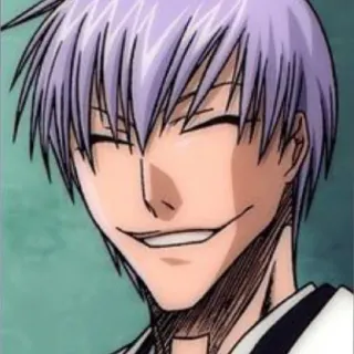 🐍 4a514d22 Gin Ichimaru Bleach Anime, Bleach, Gin Ichimaru, Karakter, Manga telegram sticker