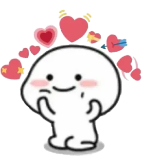 ❤️ 63aa5e12 amour, coeurs, mignon, joyeux, emoji whatsapp sticker