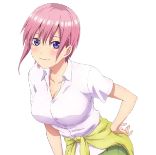 😊 16648c07 Аниме, Девушка, Наклейка, Мультфильм, Персонаж, Иллюстрация telegram sticker