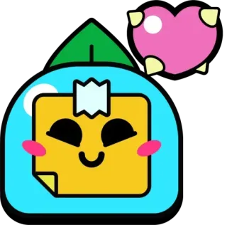 ❤️ 9c688c5a sticker, hoạt hình, trái tim, dễ thương, vui vẻ, vàng telegram sticker