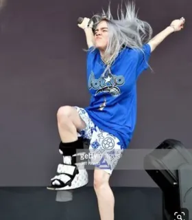 ✨ 72045c3b Billie Eilish Billie Eilish, piosenkarka, muzyka, koncert, występ, artystka, gwiazda pop telegram sticker