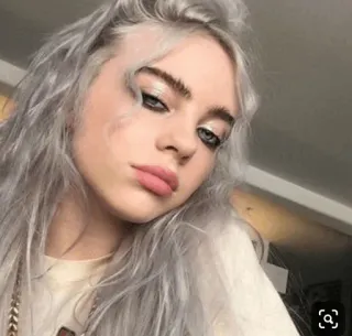 ✨ ab604a2a Billie Eilish Billie Eilish, piosenkarka, muzyk, gwiazda, portret telegram sticker