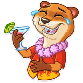 It's Vacation Time telegram stickers