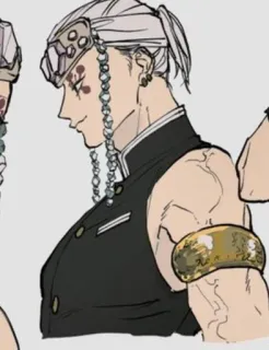 🎶 e0c3362a Tengen Uzui Demon Slayer Anime, Charakter, Demon Slayer, Tengen Uzui, Uzui, Unterhaltung telegram sticker