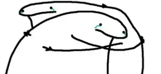 ❤️ 85b0216a มีม, Florkofcows, คนไม้ขีด, ร้องไห้, เศร้า telegram sticker