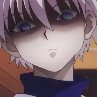 👿 f3b2eb7d Killua Zoldyck Hunter x Hunter Anime, Killua, Hunter x Hunter, Killua Zoldyck, Cartoon, Charakter telegram sticker