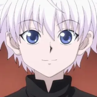 🙂 ff7e5b33 Killua Zoldyck Hunter x Hunter Anime, Killua, HunterxHunter, Cartoon, Charakter telegram sticker