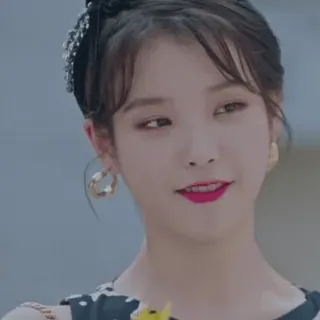 ☺️ 71a15ff2 IU kpop, korean, celebrity, singer, actress whatsapp sticker