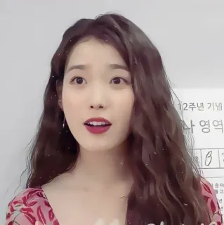 🪜 e25c886d IU 歌手, 有名人, 韓国 telegram sticker