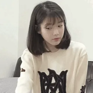 🦋 3d08de53 IU K-pop, chanteur, actrice, célébrité, IU, coréen whatsapp sticker