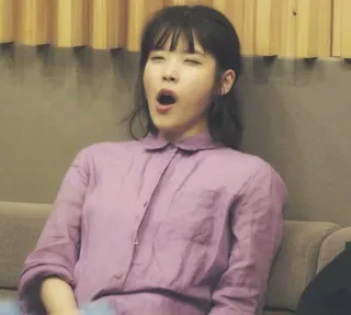 🥱 1cf7a8bb 打哈欠, 女人, 疲倦, 困, 表情, 肖像 telegram sticker