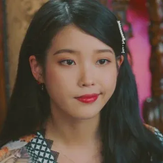 😏 641d2bf1 IU 韩流, 韩国歌手, 名人, IU, 女演员, 偶像 telegram sticker