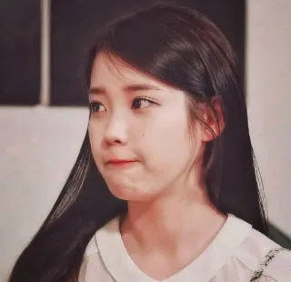 😐 d61930e6 女人, 肖像, 人物, 韩国, 亚洲, 歌手, 女演员 telegram sticker