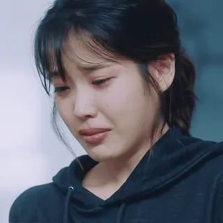 😭 5bcc690c грустный, плачет, расстроенный, эмоциональный, женщина whatsapp sticker